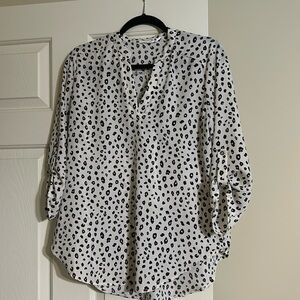 Lush blouse size large